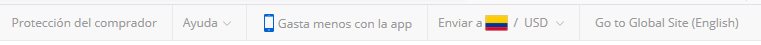 Como navegar en Aliexpress 1